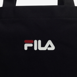 Fila Linear Logo - Miesten Olkalaukku - Mustat | FI-82948